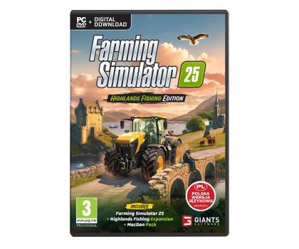 Gra na PC PC Farming Simulator 25: Highlands Fishing Edition